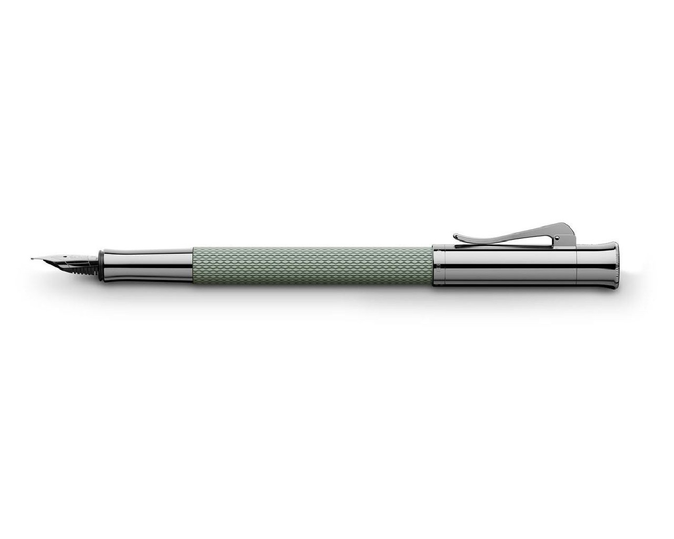 Graf Von Faber Castell Guilloche Sage Green fountain pen 145322