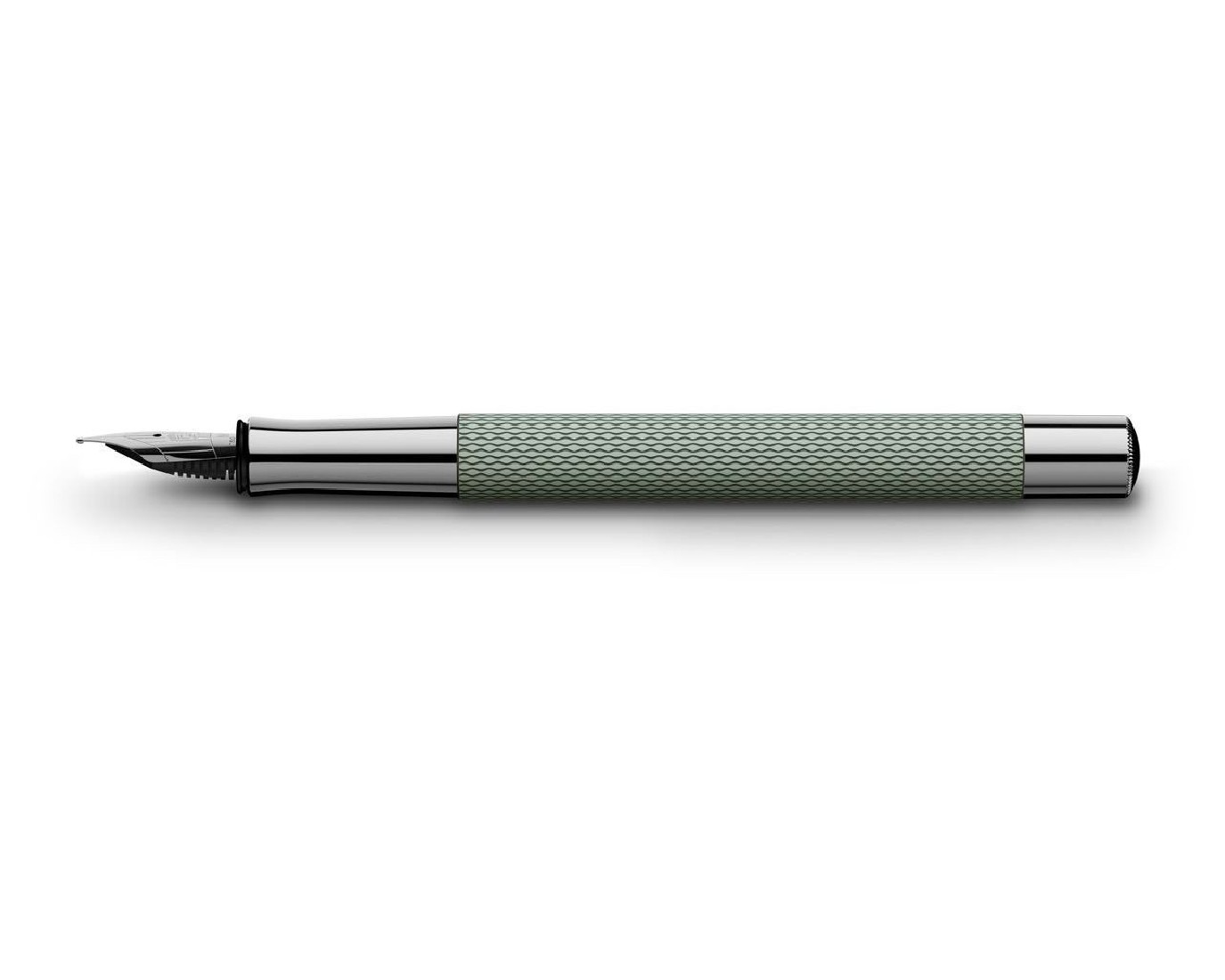 Graf Von Faber Castell Guilloche Sage Green fountain pen 145322
