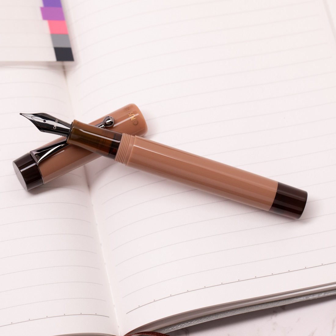 Opus 88 Mocha Mousse Demonstrator Fountain Pen