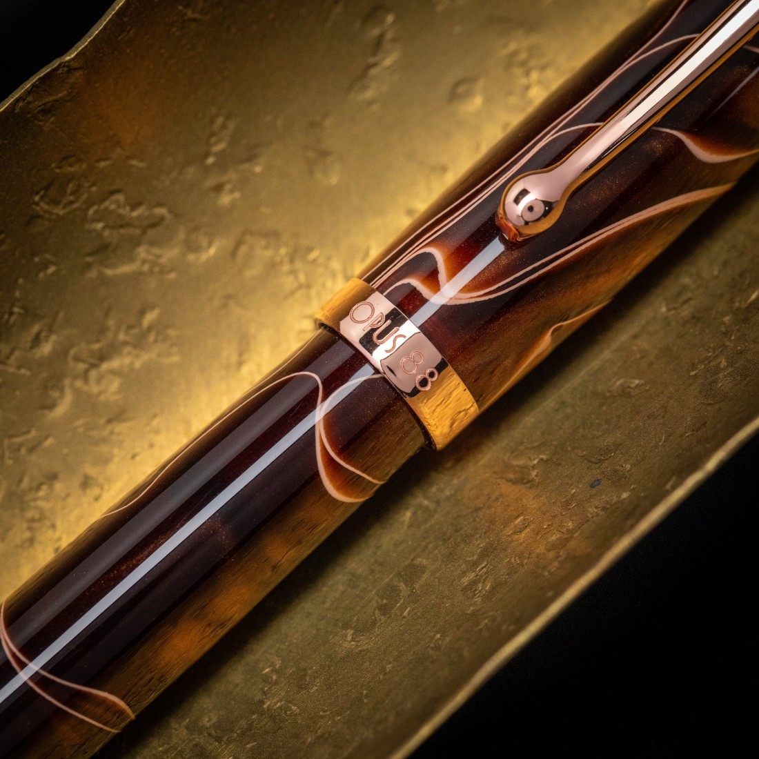 Opus 88 Harmony Brown Fountain Pen