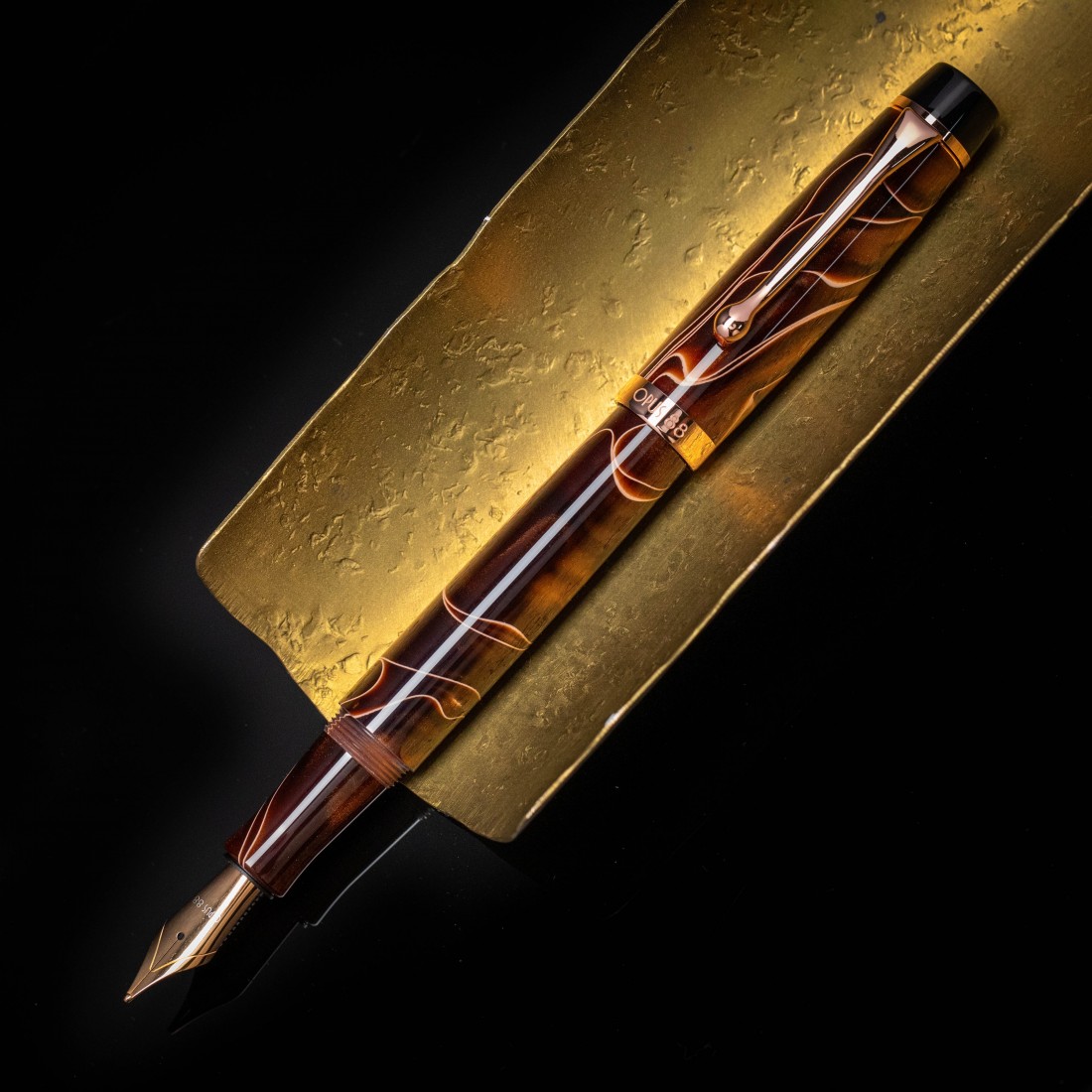 Opus 88 Harmony Brown Fountain Pen