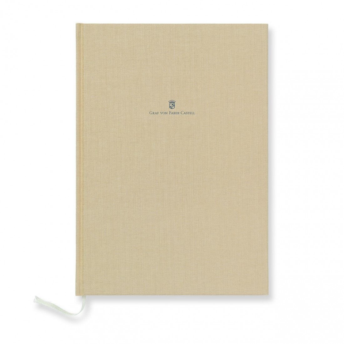 Graf Von Faber Castell Linen bound plain notebook A4 Golden Brown, 188625
