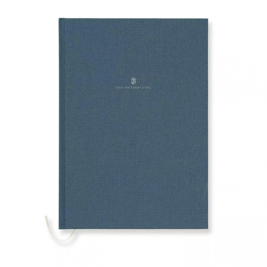 Graf Von Faber Castell Linen bound plain notebook A4 Night Blue, 188635