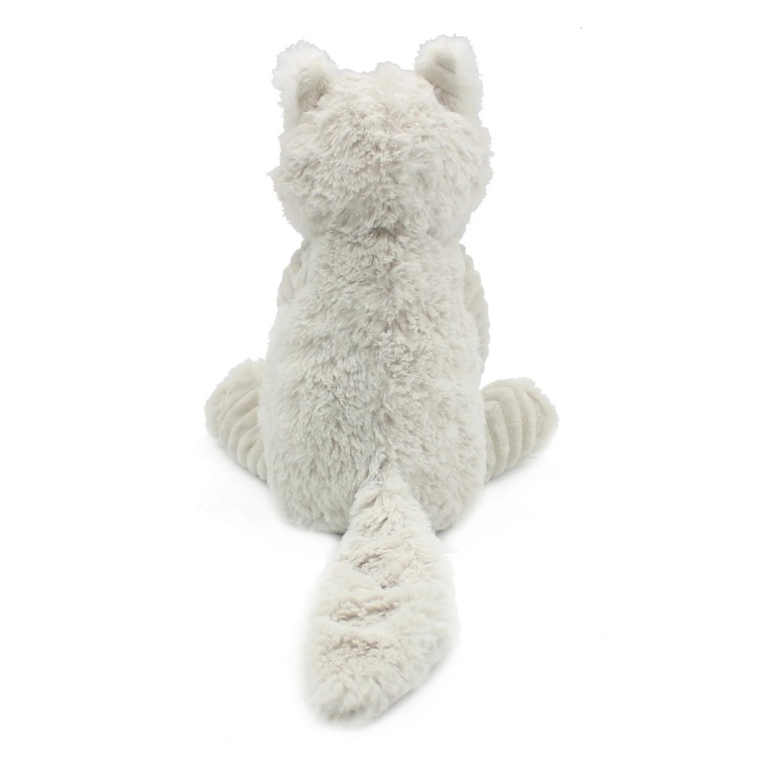 Frimou grey arctic fox soft toy mother and her baby - Les Ptipotos 76130 Les Deglingos