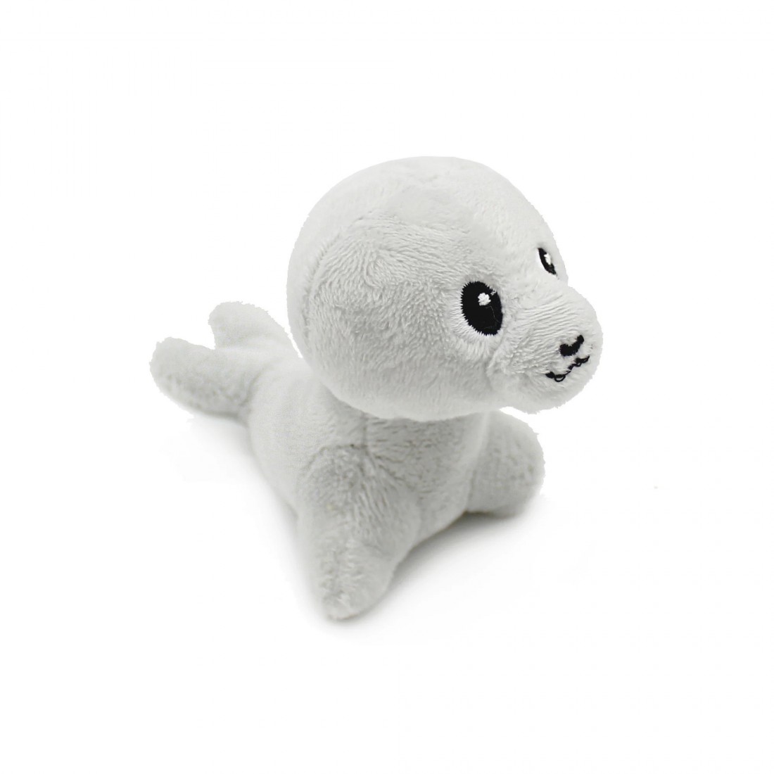 Ploufou grey sealion soft toy mother and her baby - Les Ptipotos 76100 Les Deglingos