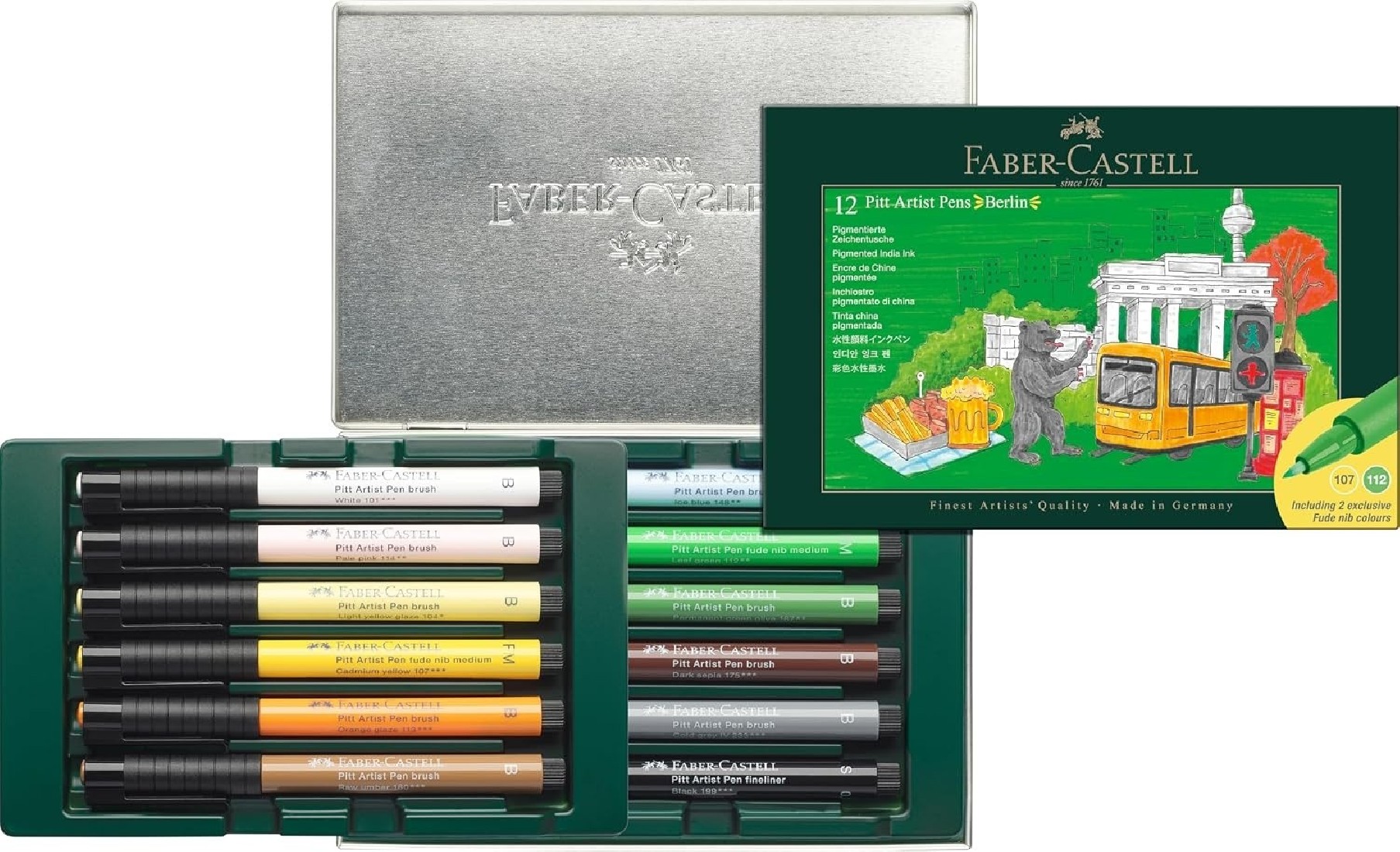 Faber Castell 12 Pitt Artist pens, Berlin, 267181