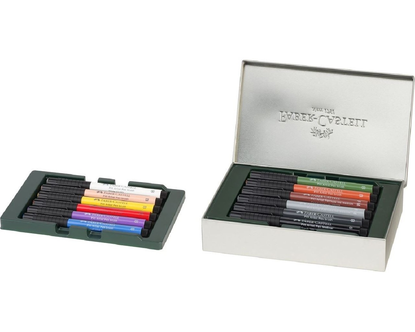 Faber Castell 12 Pitt Artist Pens, Milan, gift set 267182