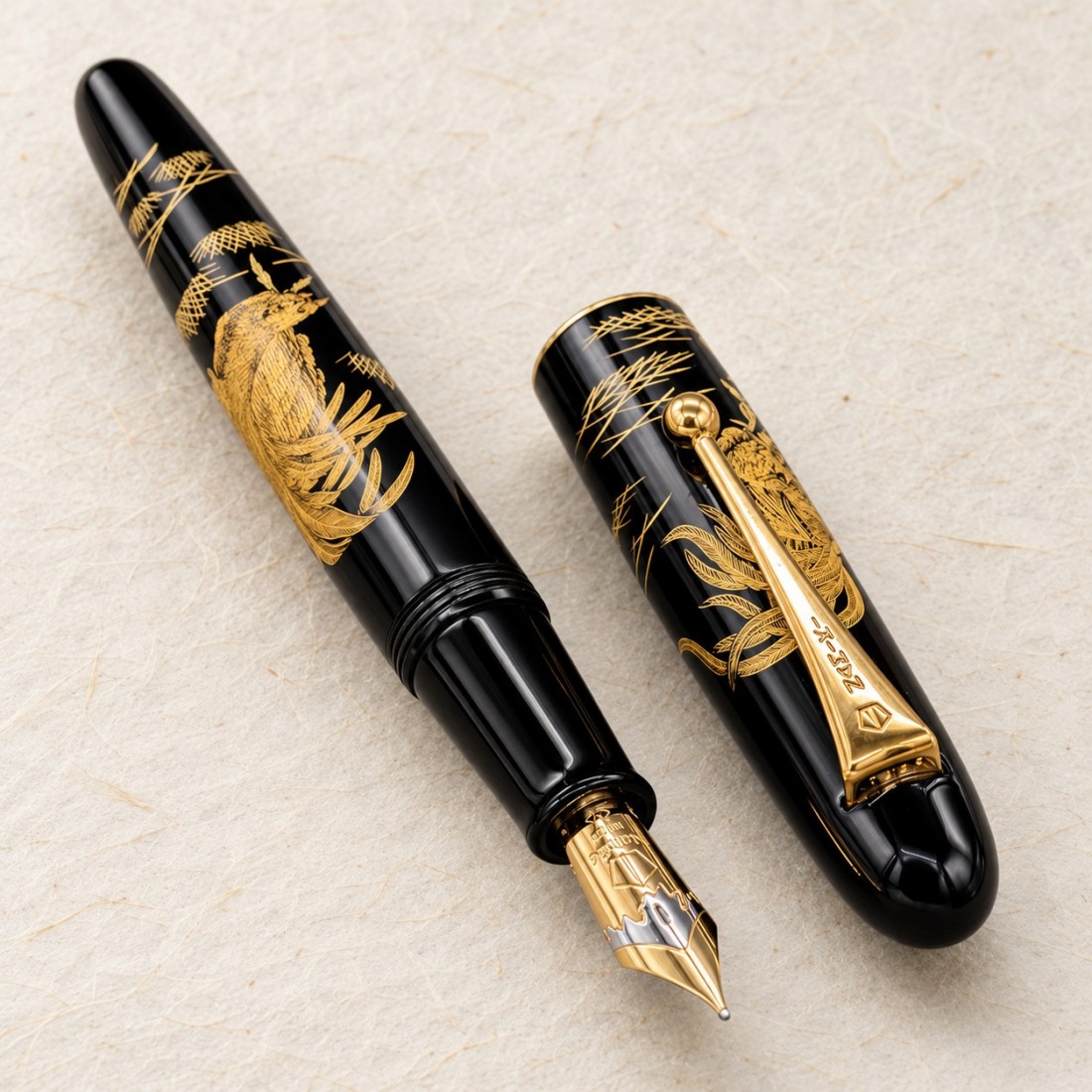 Namiki Yukari Royale Chinkin Royal Rooster Fountain Pen FMKC-30M-TOK