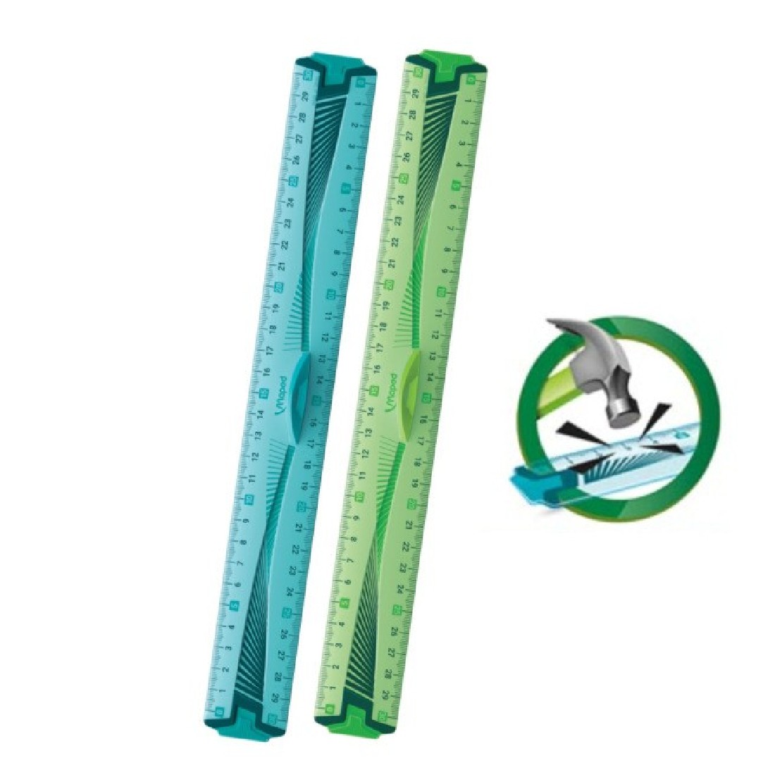 Γεωμετρικός Χάρακας Flex 30cm 244130 Maped