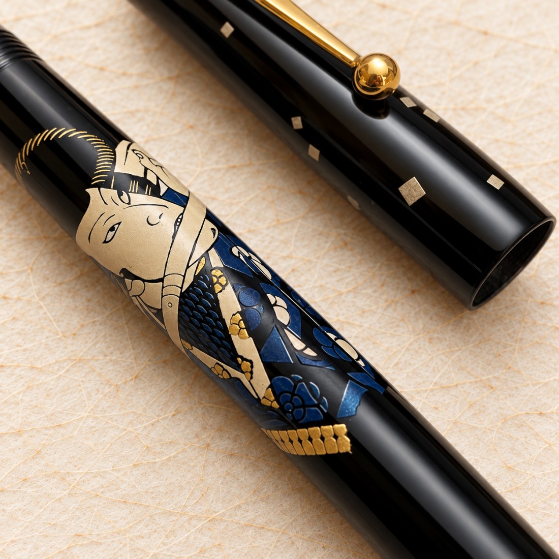 Namiki Nippon Art maki--e Ukiyo-e Shobei Odera  Fountain Pen FN-4M-USH