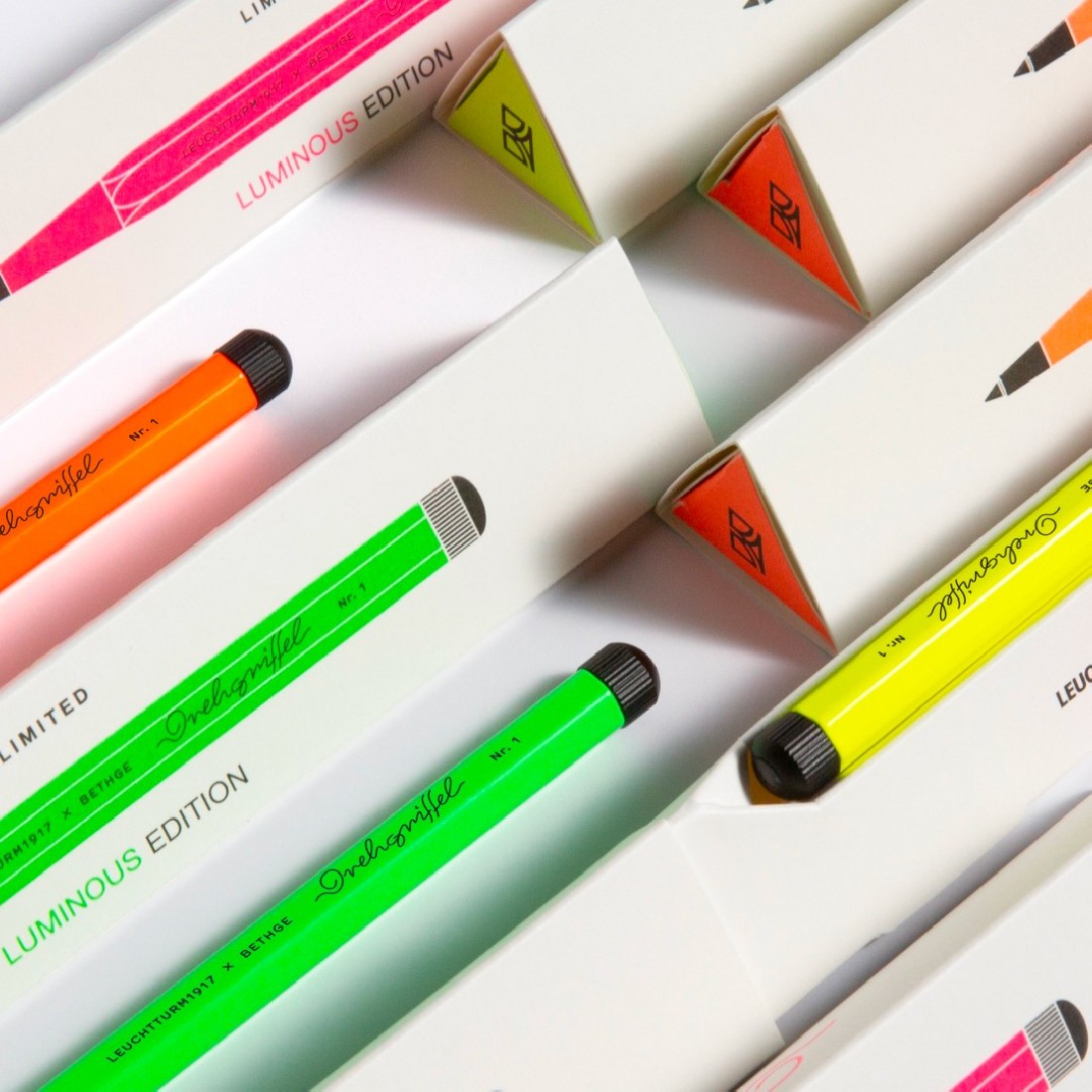 Leuchtturm1917 Drehgriffel Nr1 Luminous Orange Luminous Edition Ballpen