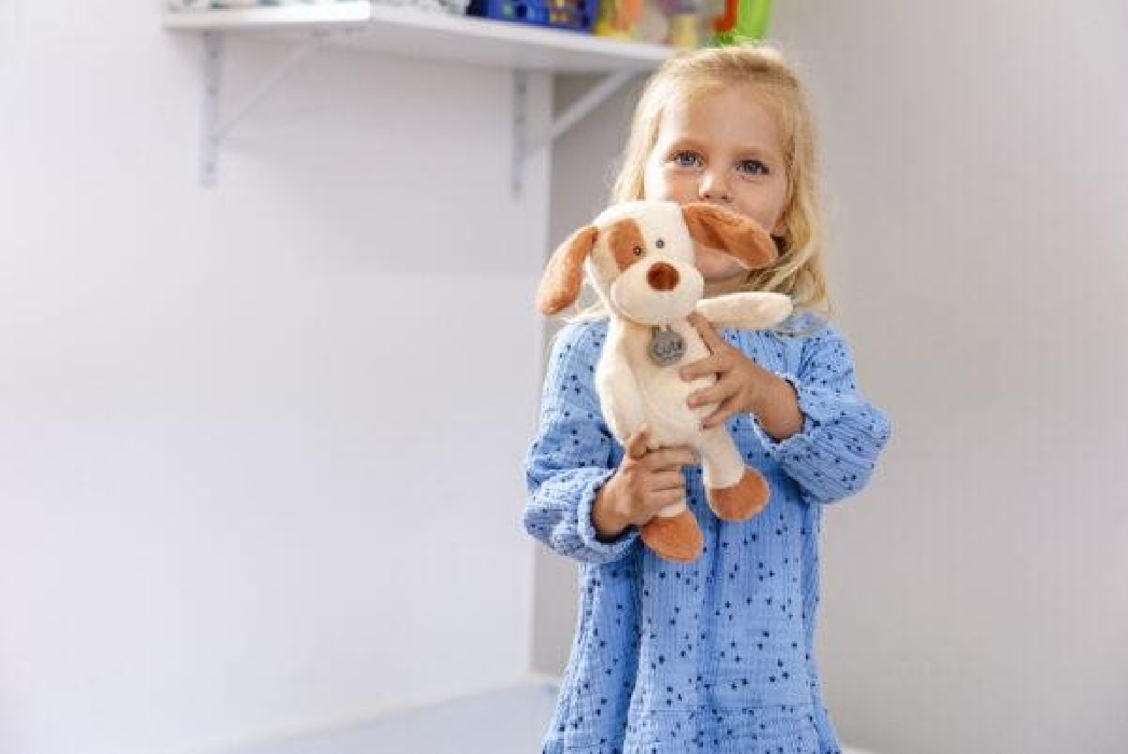 Λούτρινος Σκύλος Custard Organic Cotton Blend 18cm 5164 – CUTE