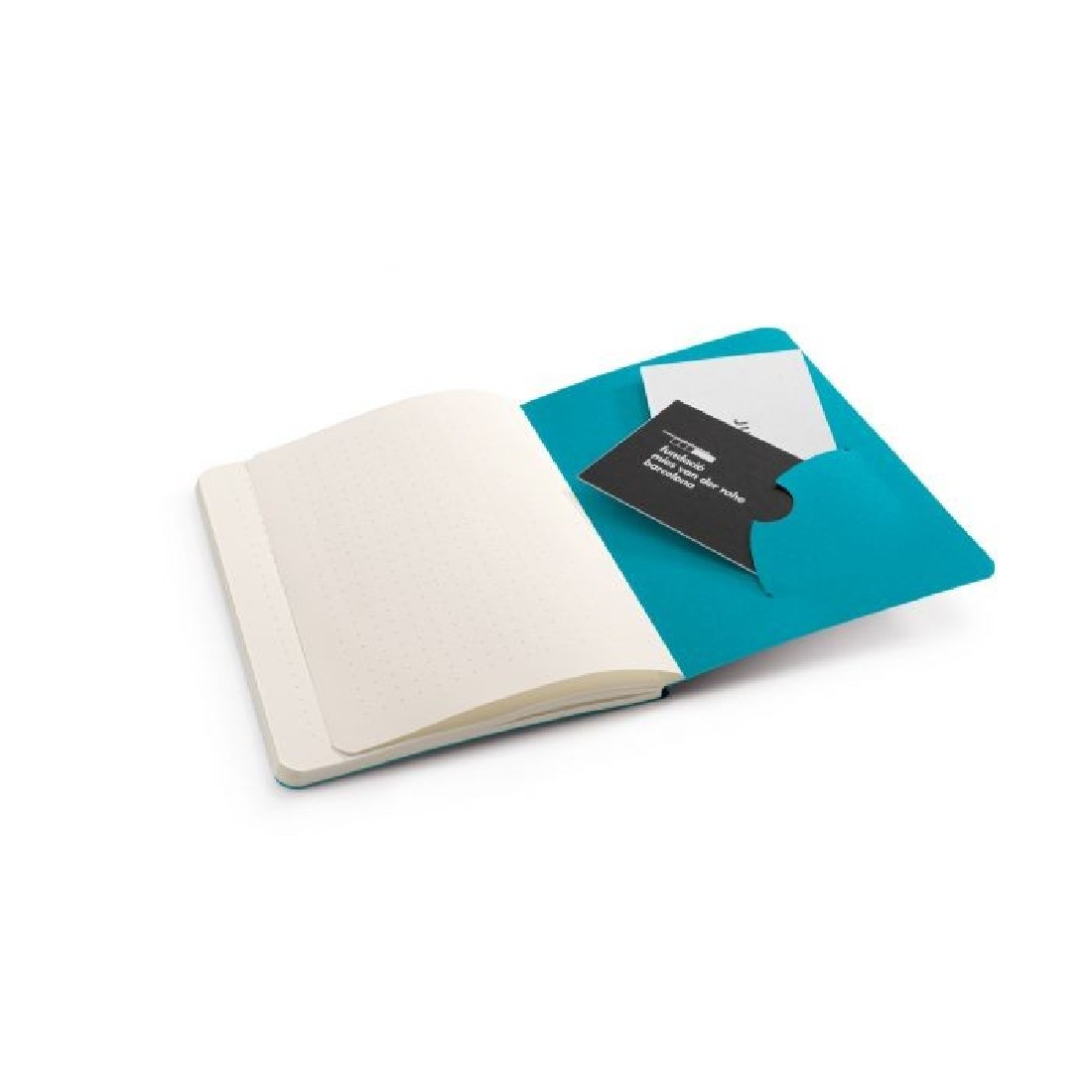 Leuchtturm 1917 Bullet Journal Pocket, 46 Numbered Double Pages, Dotted, Turquoise, Pack of 3
