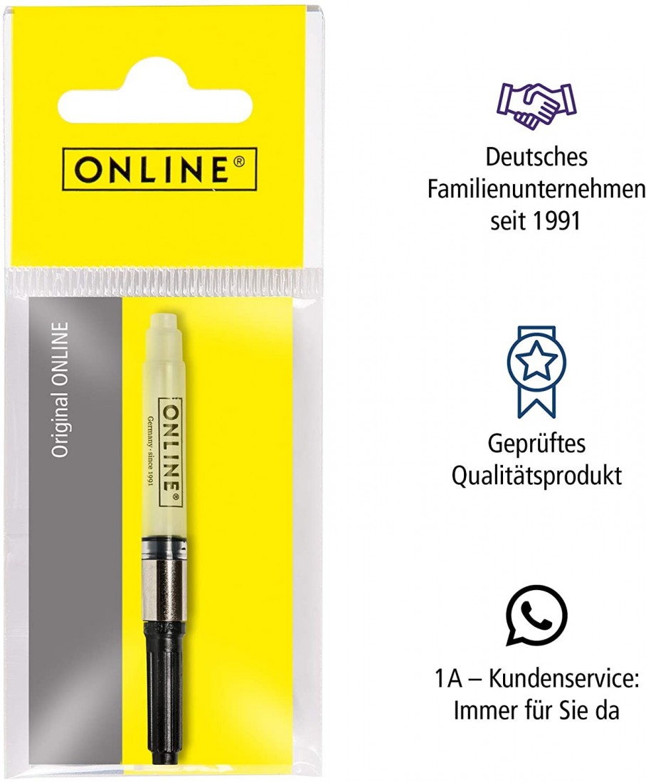 ONLINE standard, ink pen converter made in Germany