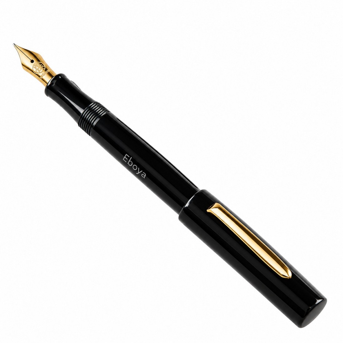 Eboya Natsume S size, Black 14k fountain pen