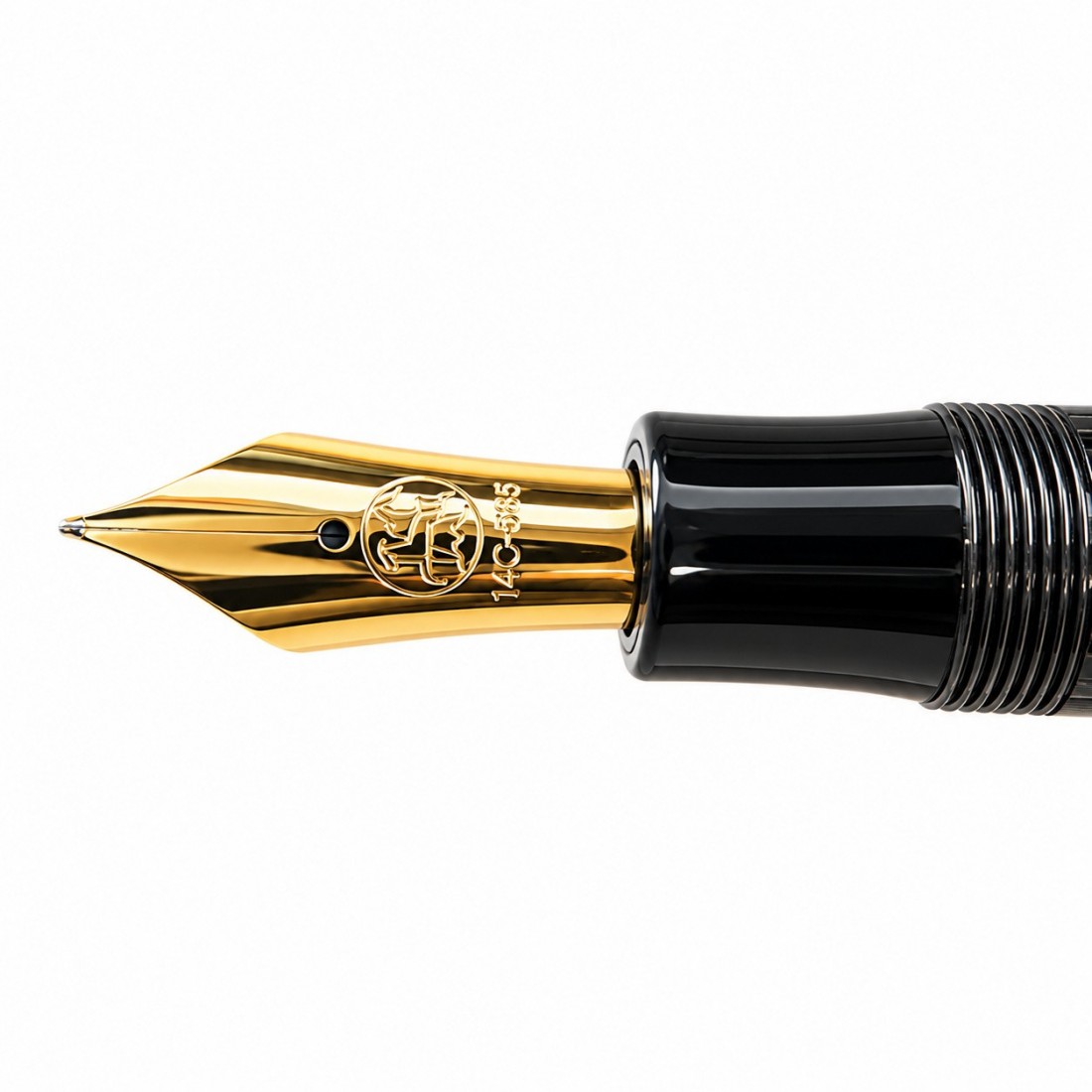 Eboya Natsume S size, Black 14k fountain pen
