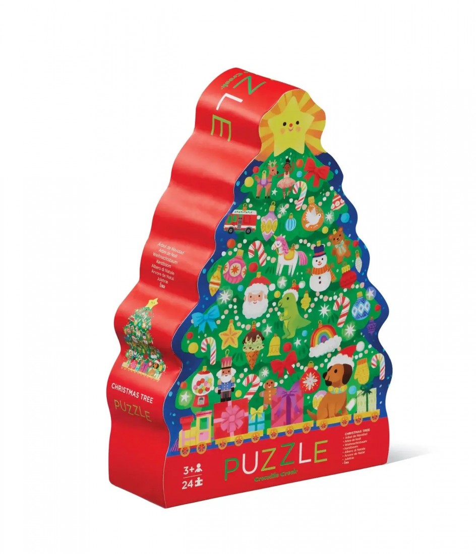 Puzzle Christmas Tree 24pcs 40201 Crocodile Creek