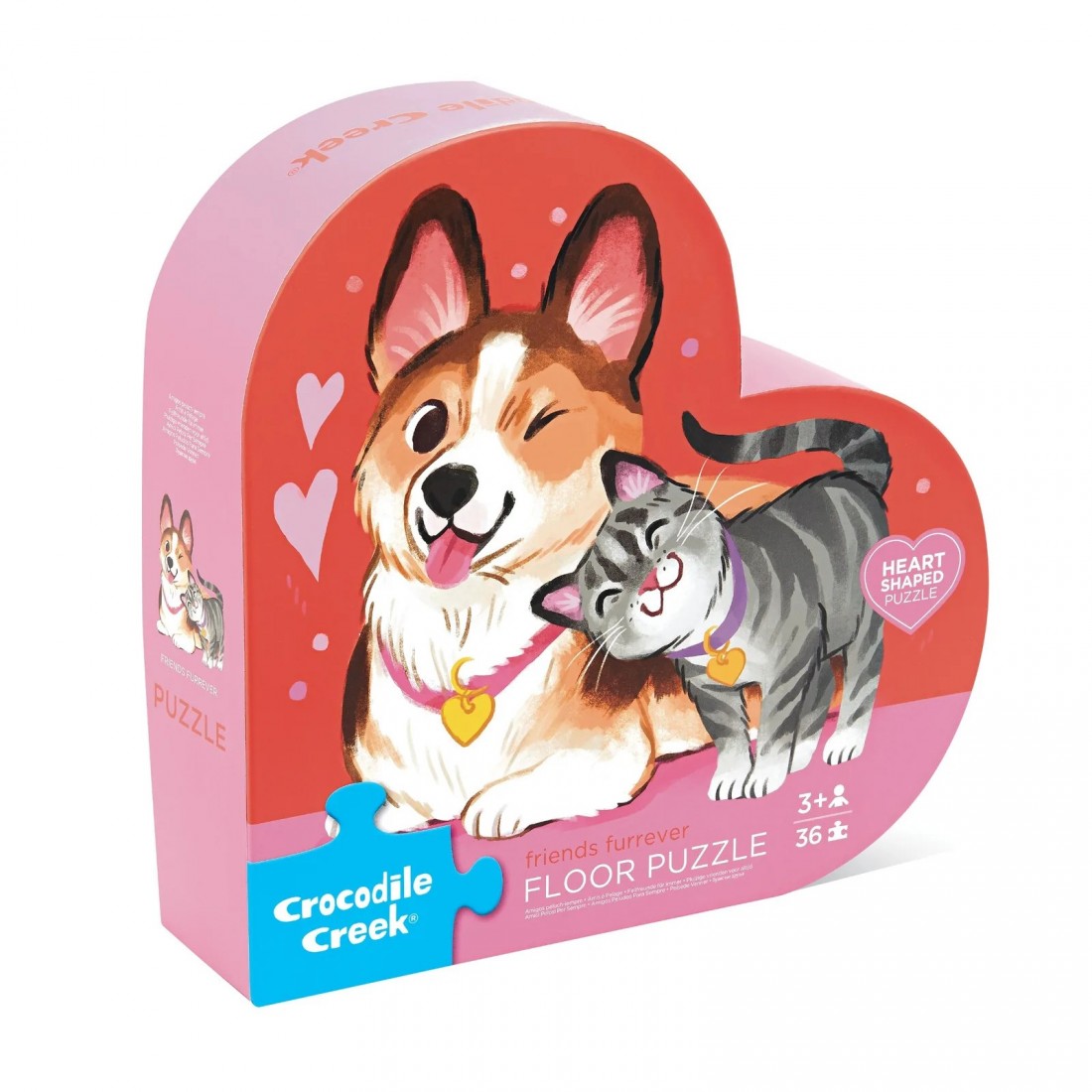 Puzzle Friends Fur Love 36pcs 40301 Crocodile Creek