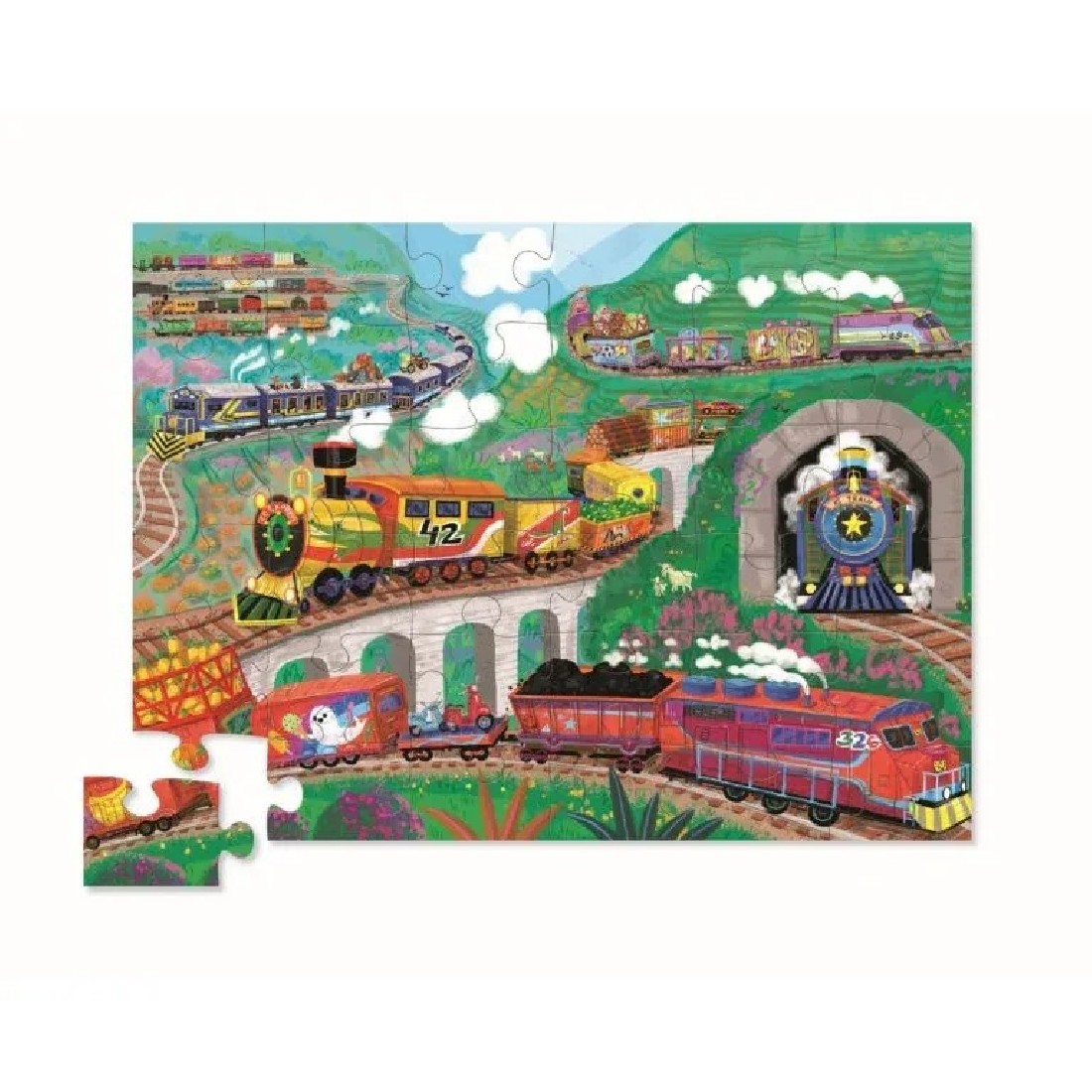 Puzzle All Abroad 36pcs 40307 Crocodile Creek