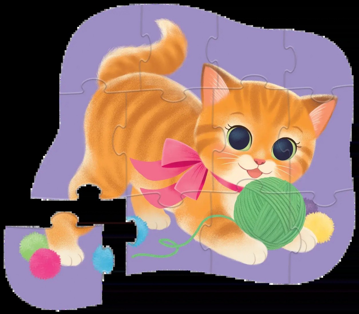 Puzzle Cute Kitten 12pcs 40000 Crocodile Creek