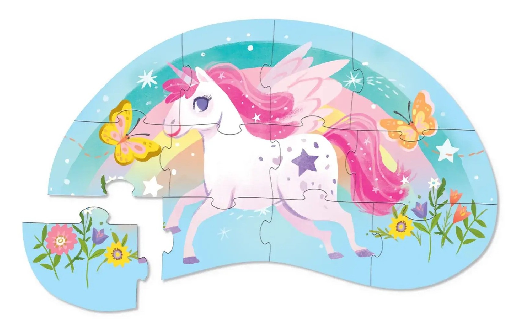Puzzle Sweet Unicorn 12pcs 40005 Crocodile Creek