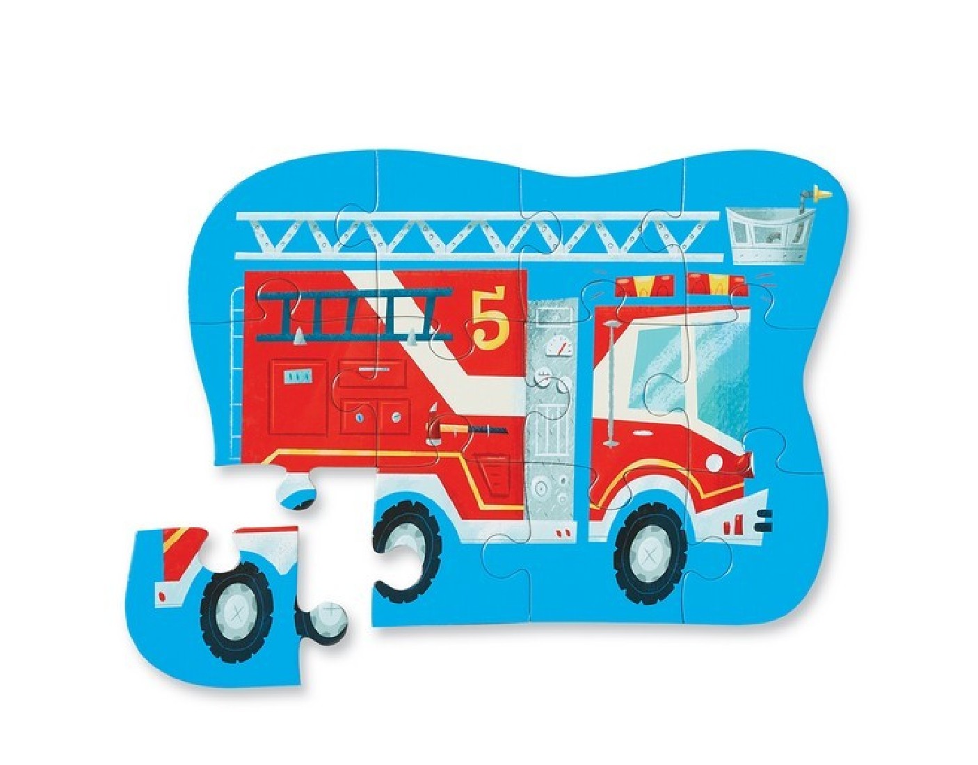 Mini Puzzle Fire Truck 12 pcs 40008 Crocodile Creek