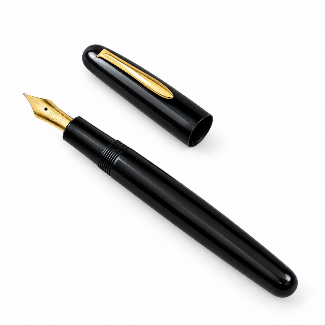 Eboya Houju M size, Black 14k fountain pen