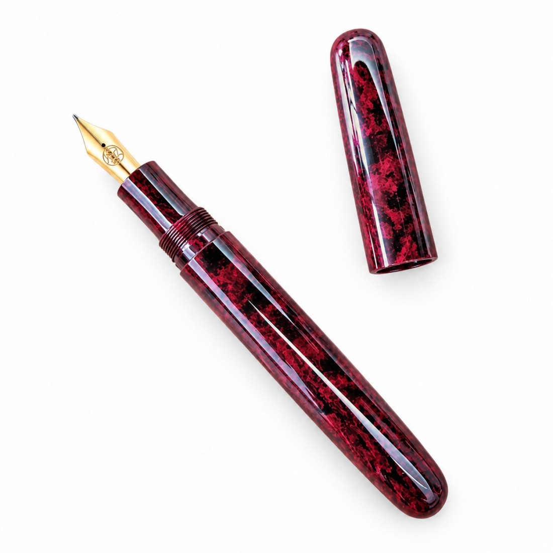 Eboya Houga L Size – Tanshin Red fountain pen