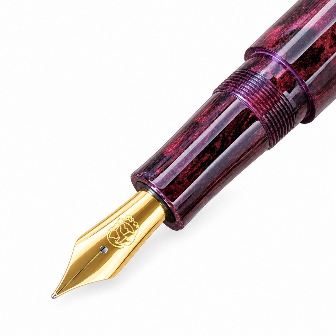 Eboya Houga L Size – Tanshin Red fountain pen