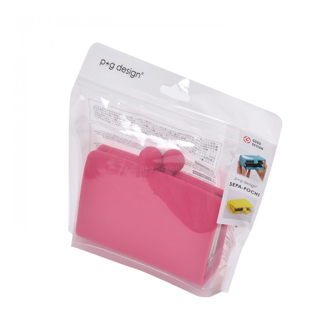 Πορτοφόλι από σιλικόνη με διαχωριστικό Sepa Pochi Magenta 20101 PG Design