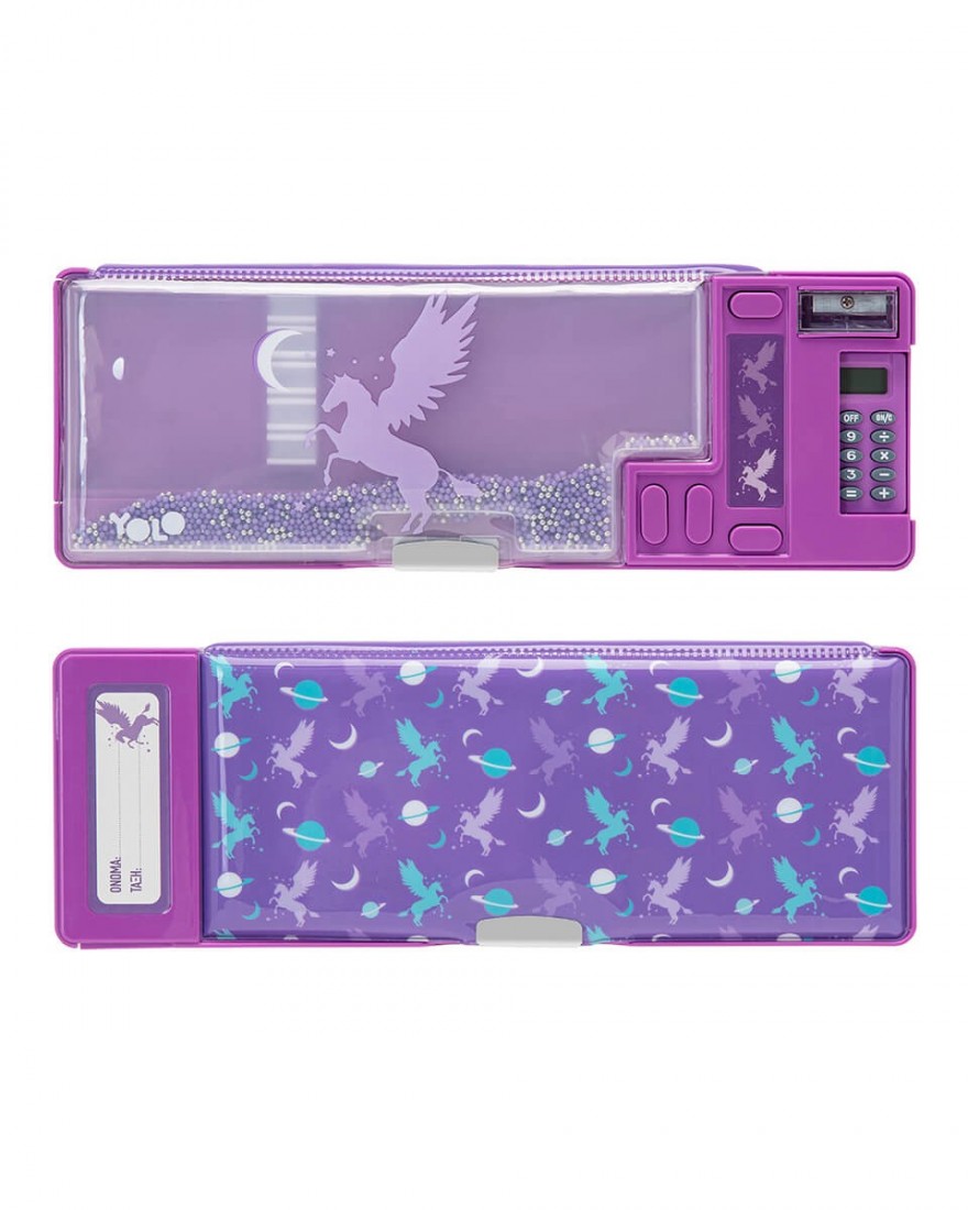 Κασετίνα Retro Purple Pegasus 10145 Yolo