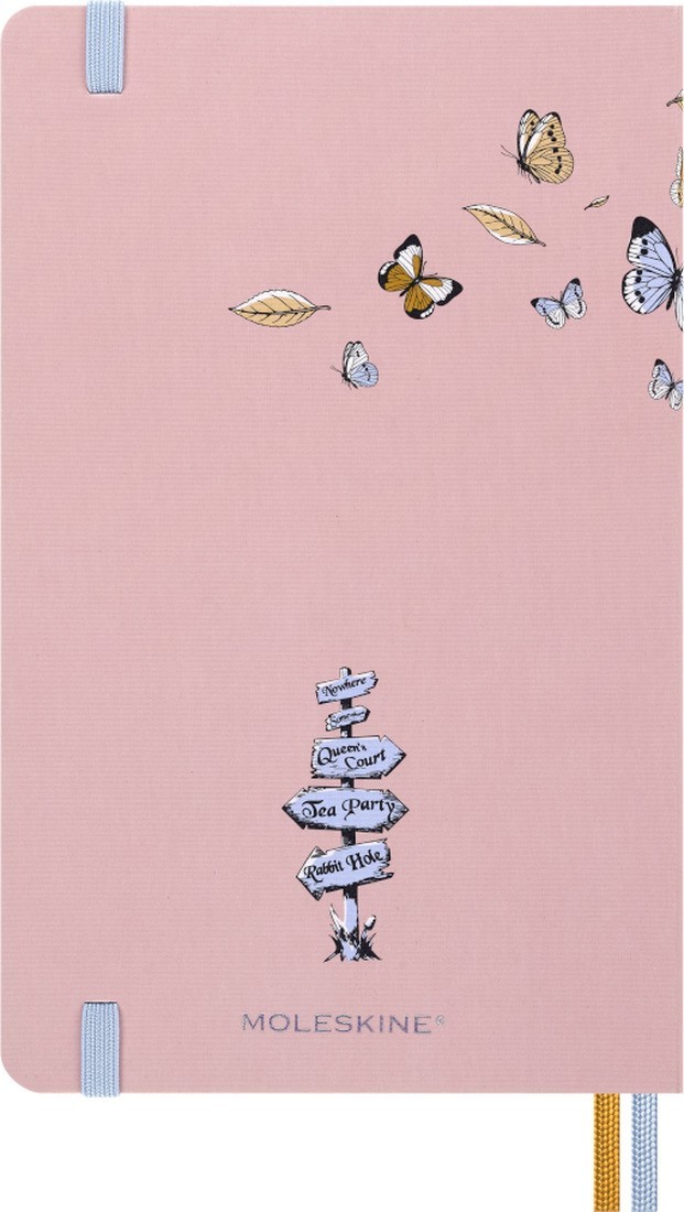 Moleskine Alice Adventures in Wonderland Planner 2027, Weekly, hard cover, 12-Month, large