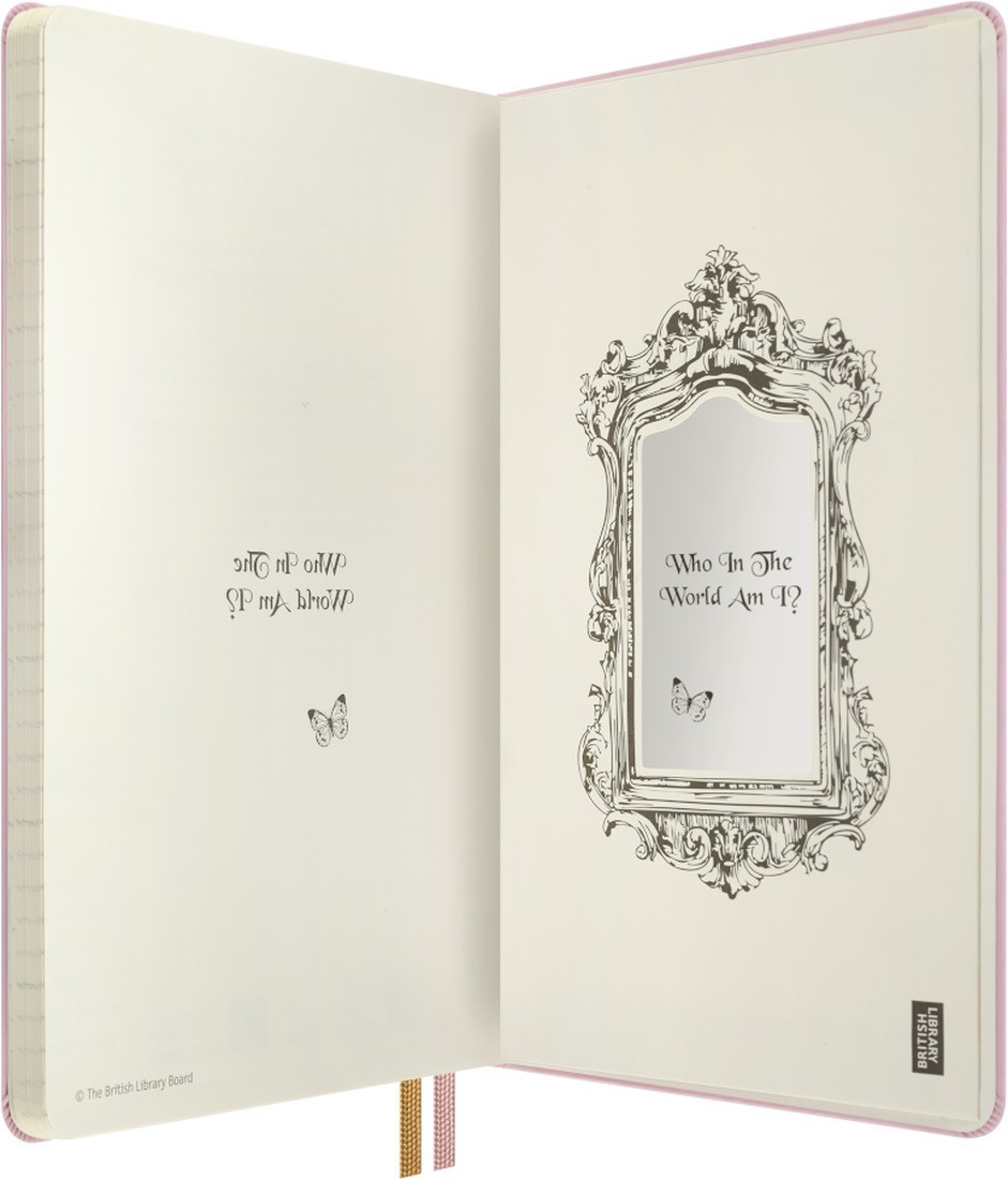 Moleskine Alice Adventures in Wonderland Planner 2027, Weekly, hard cover, 12-Month, large