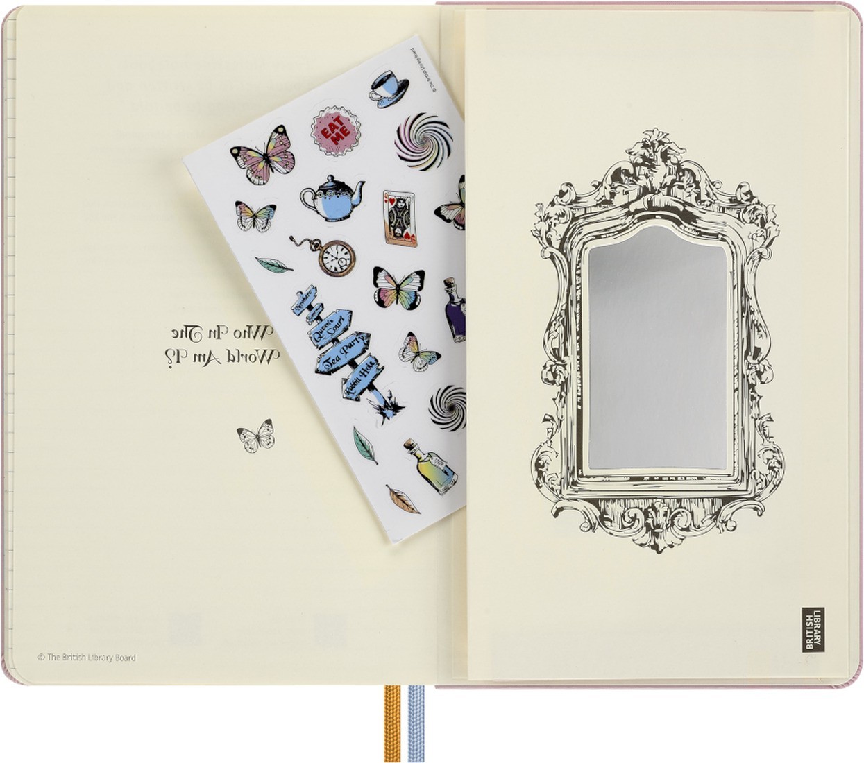 Moleskine Alice Adventures in Wonderland Planner 2027, Weekly, hard cover, 12-Month, large