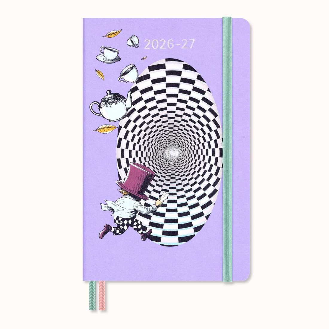 Moleskine Alice Adventures in Wonderland Planner 2027, Daily, hard cover, 12-Month, large