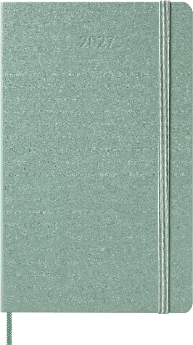 Moeskine Classic Planner 2027 Large 13x21cm, Weekly, hard cover, 12 months, Sage Green