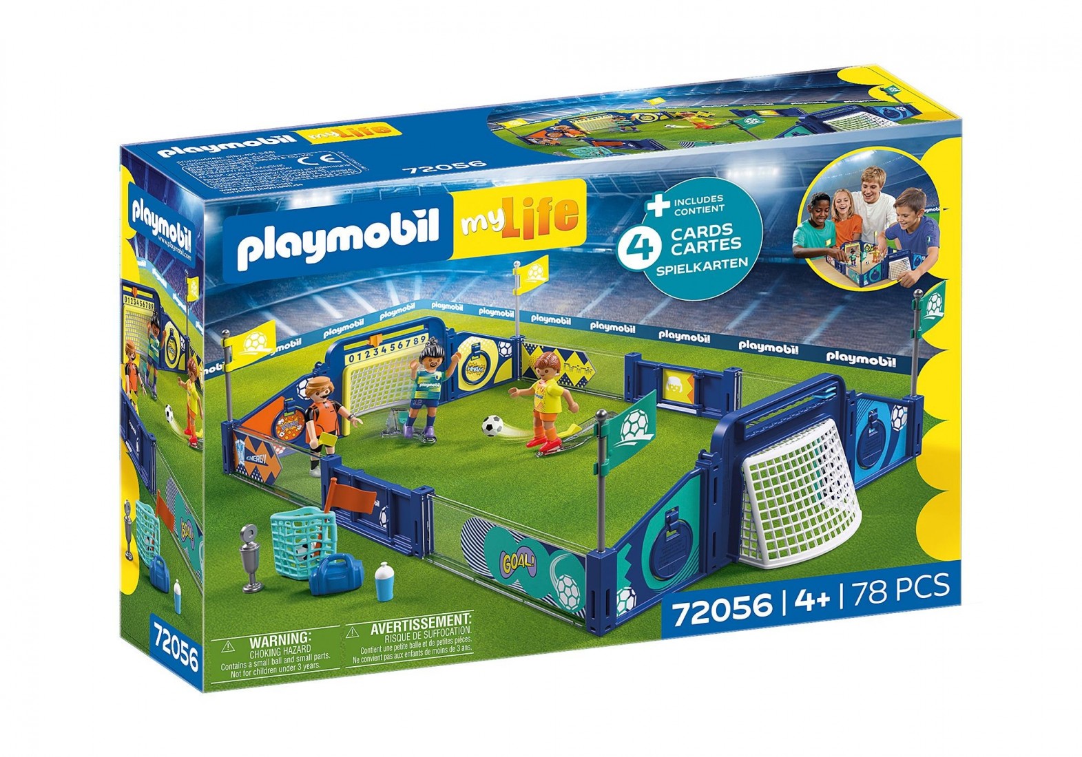 Γηπεδάκι ποδοσφαίρου 72057 Playmobil