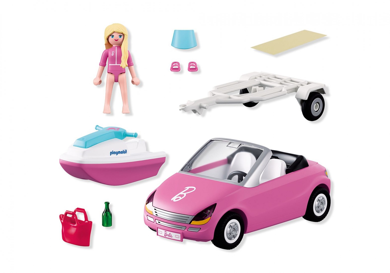 Κάμπριο με θαλάσσιο jet 72123 Playmobil x Barbie™