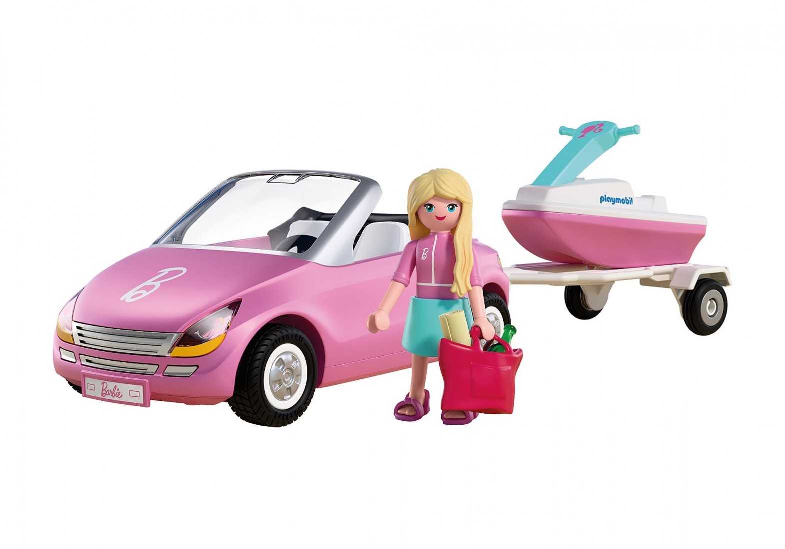 Κάμπριο με θαλάσσιο jet 72123 Playmobil x Barbie™