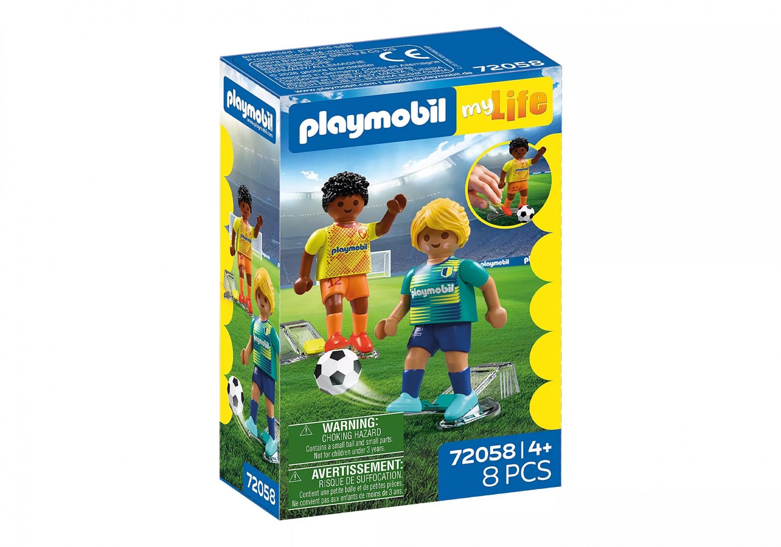 Ποδοσφαιριστές 72058 Playmobil
