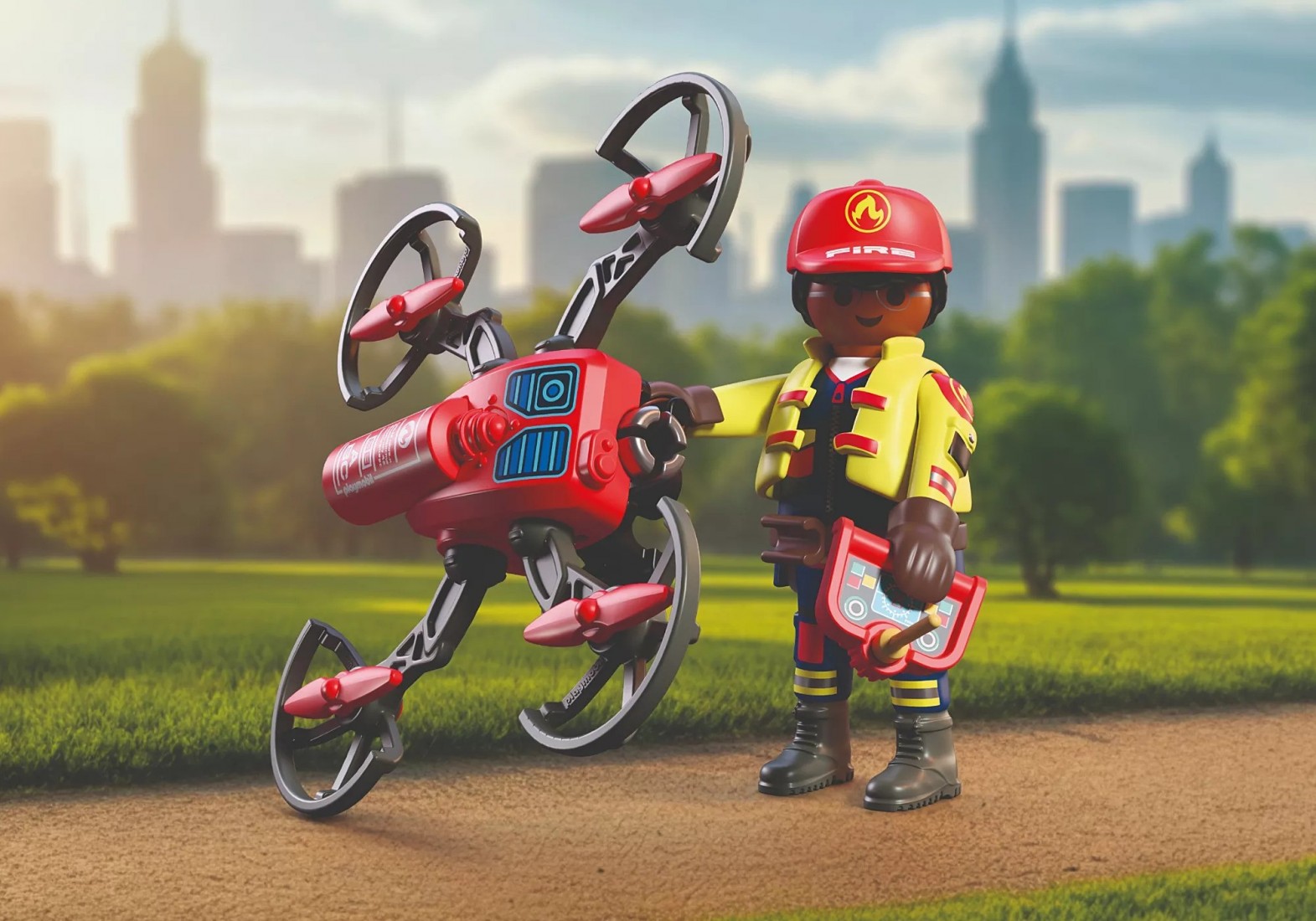 Drone Πυροσβεστικής 72197 Playmobil