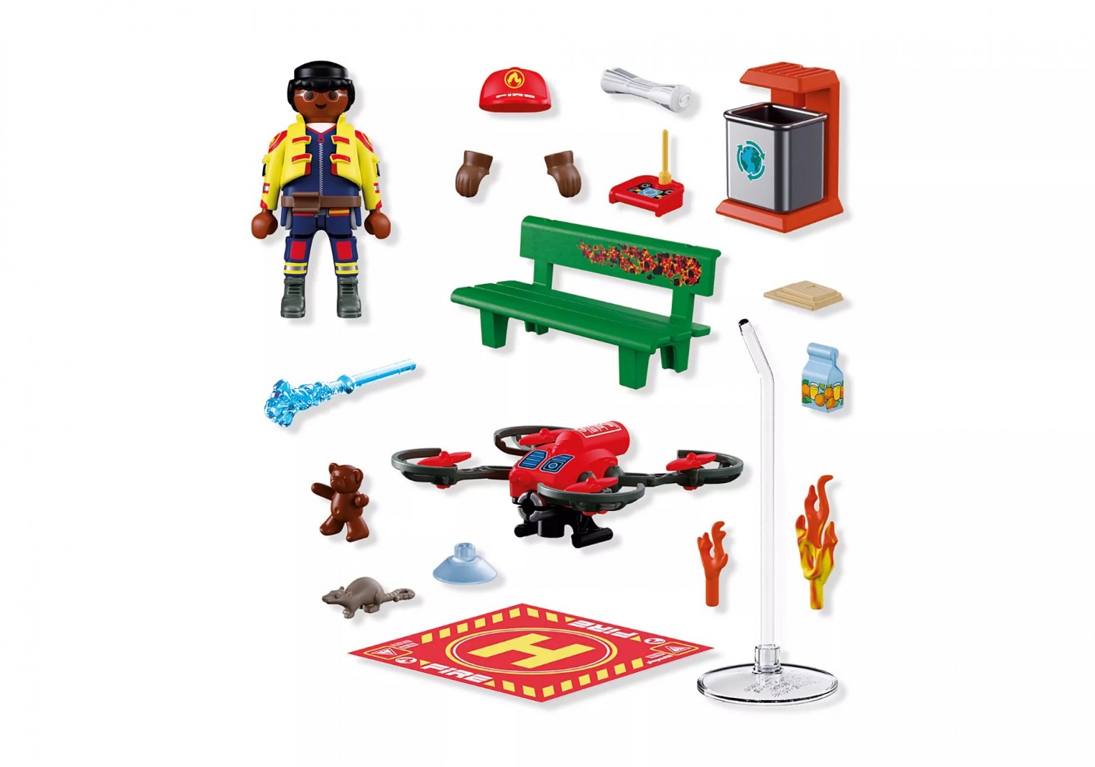 Drone Πυροσβεστικής 72197 Playmobil