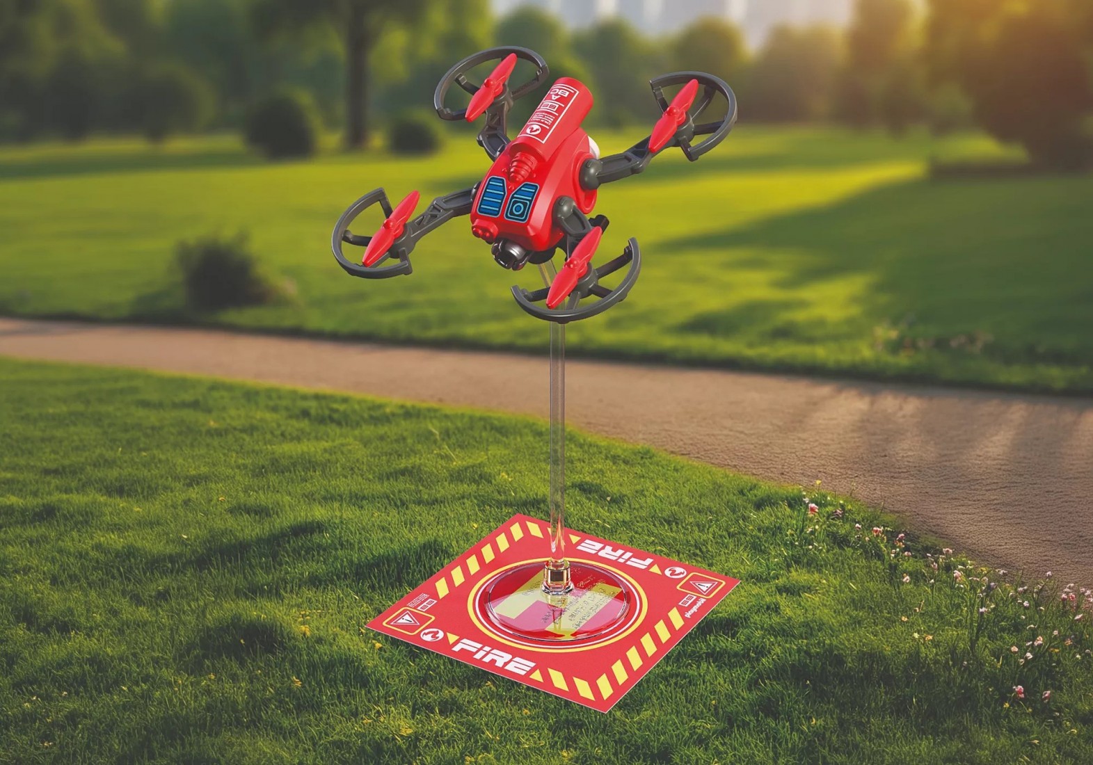 Drone Πυροσβεστικής 72197 Playmobil