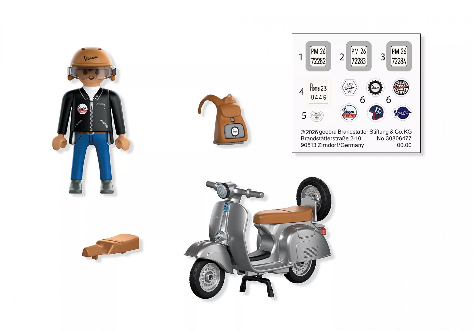 Vespa 80η επέτειος: Original 72282 Playmobil