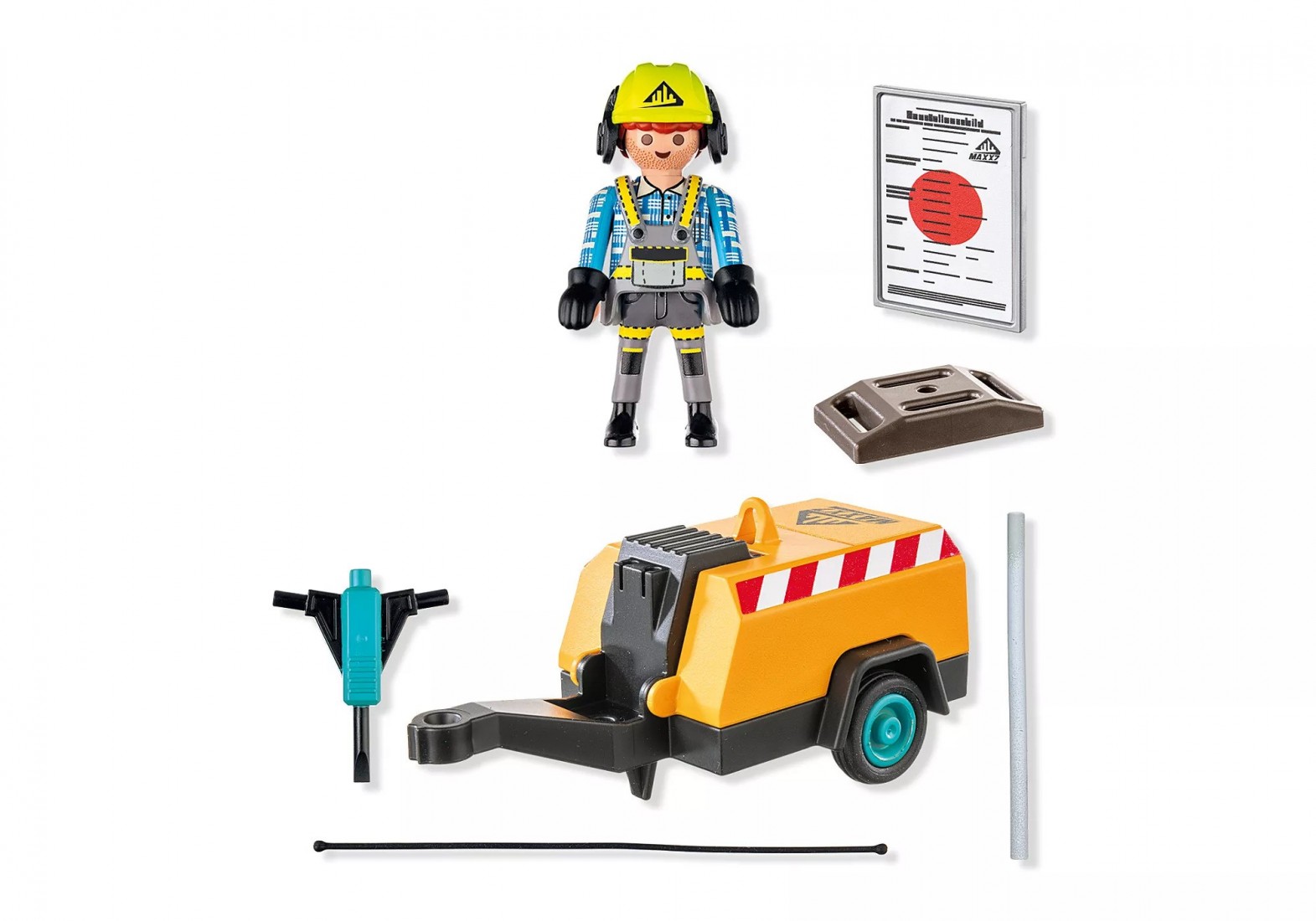 Εργάτης με κομπρεσέρ 71752 Playmobil