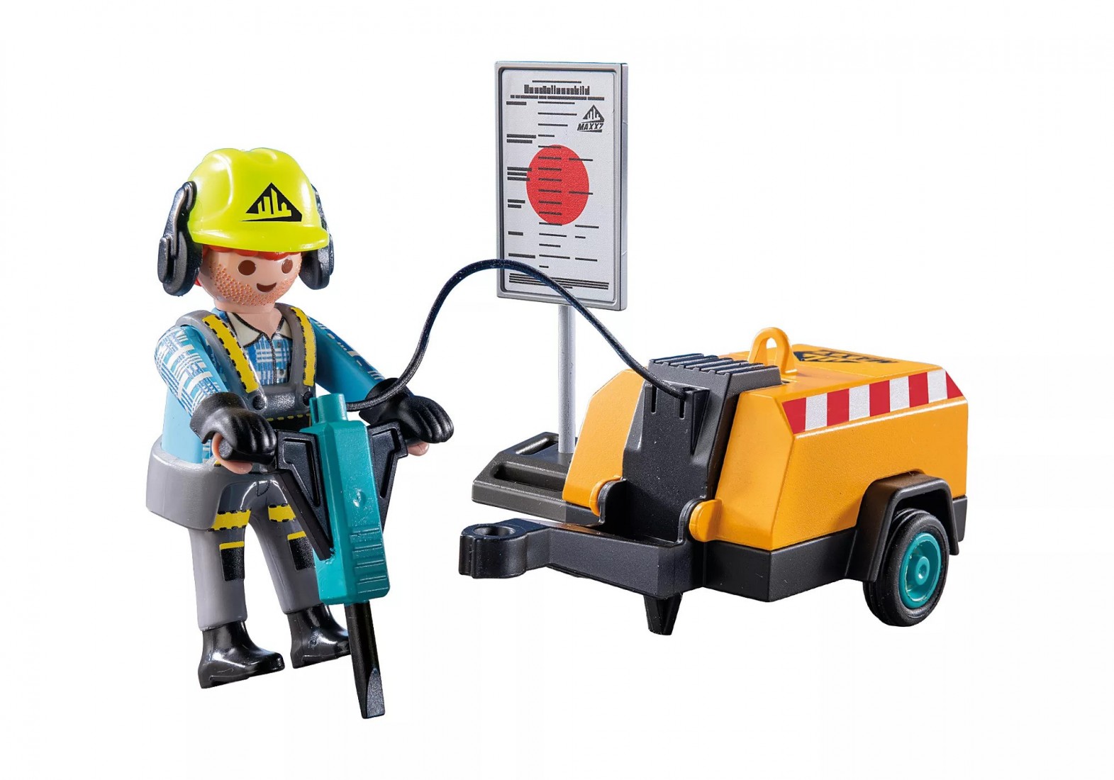 Εργάτης με κομπρεσέρ 71752 Playmobil