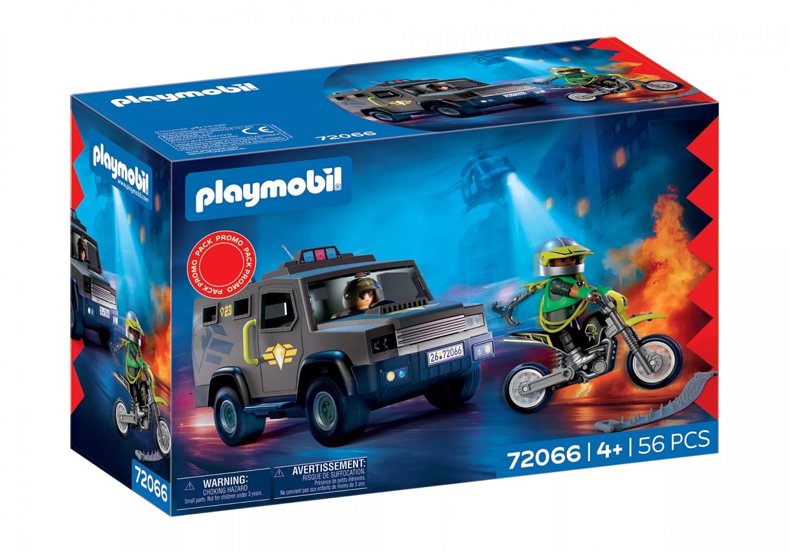 Όχημα Ομάδας Ειδικών Αποστολών 72066 Playmobil