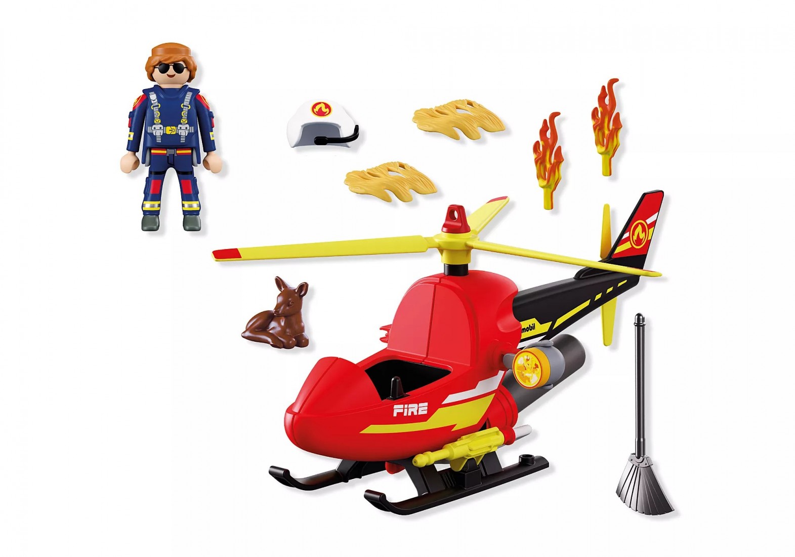 Ελικόπτερο Πυροσβεστικής 72196 Playmobil
