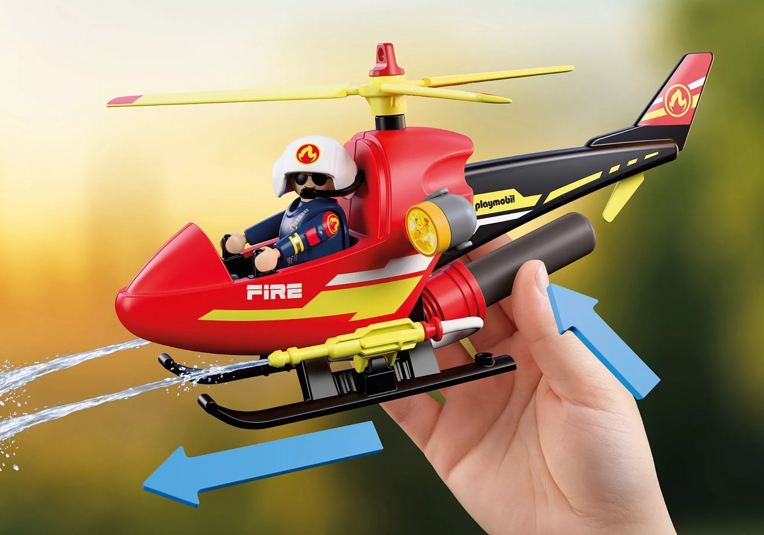 Ελικόπτερο Πυροσβεστικής 72196 Playmobil