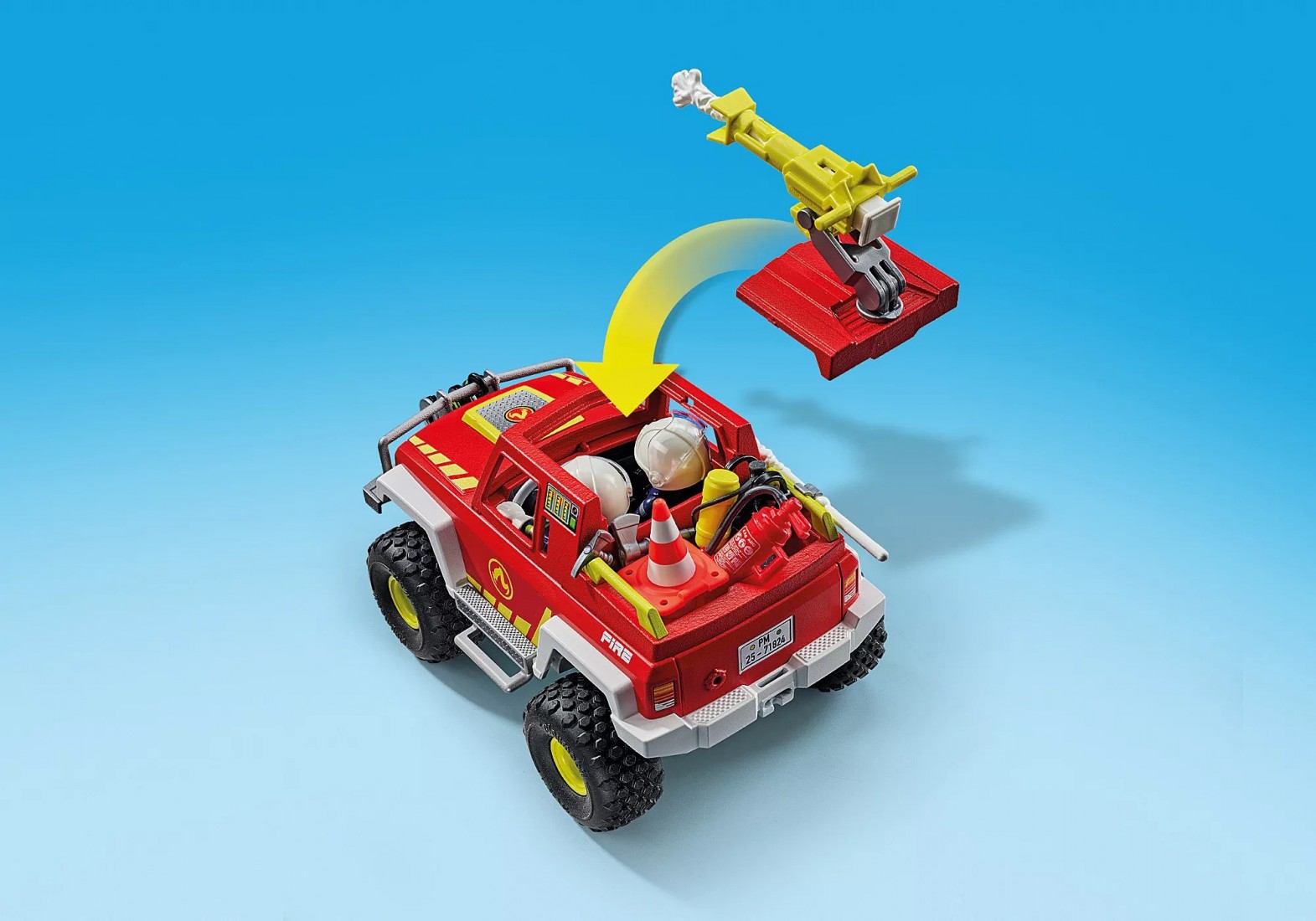 Πυροσβεστικό όχημα 4x4 71824 Playmobil